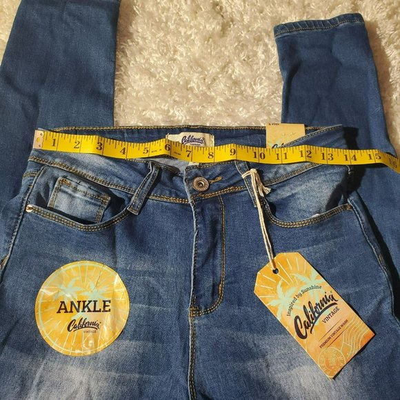 California Vintage Ankle Jeans NEW Sz.9 - Picture 6 of 9